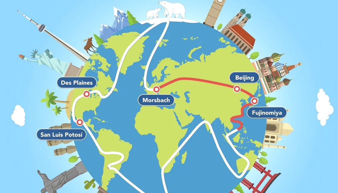 Around the World – Gemeinsame Weltreise