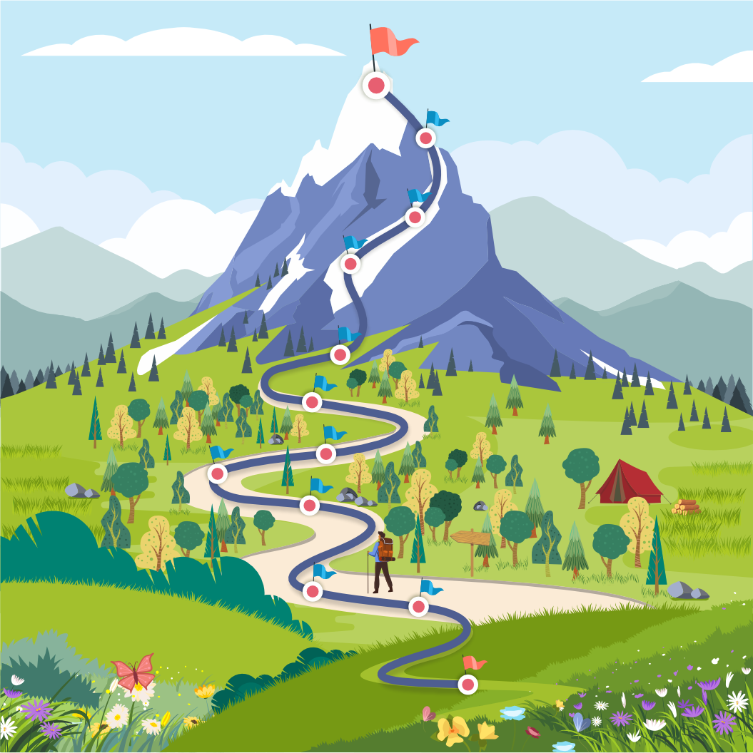 Gipfel-Schritte-Challenge