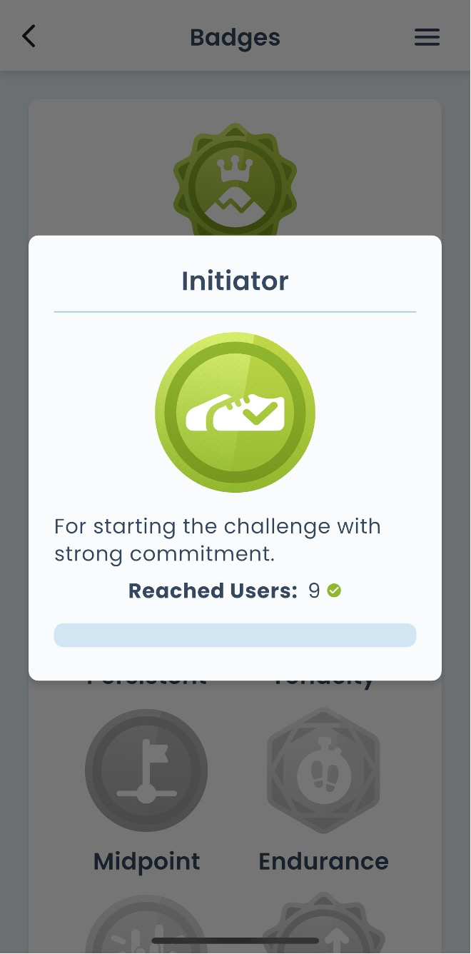 Badges Screenshot