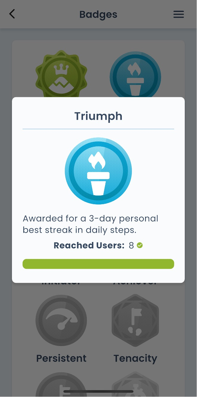 Badges Screenshot