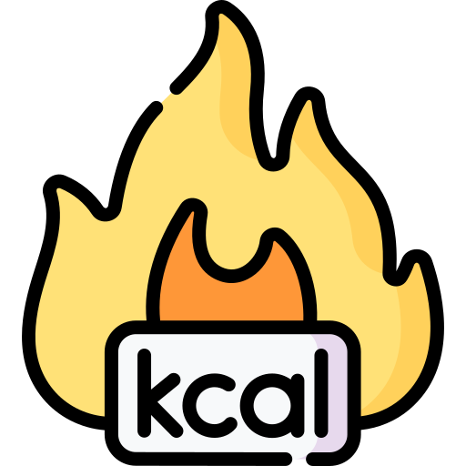 Kalorien in Schritte